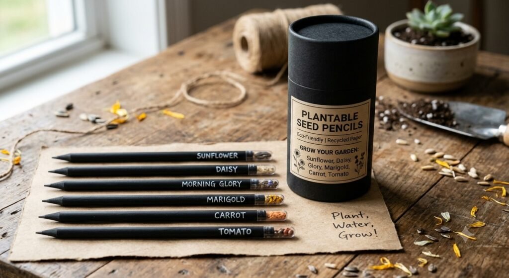 black seed pencils