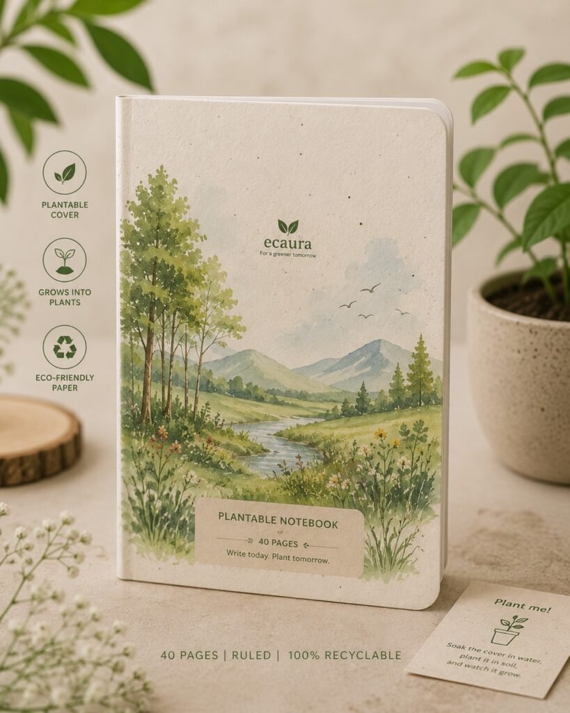 plantable note books